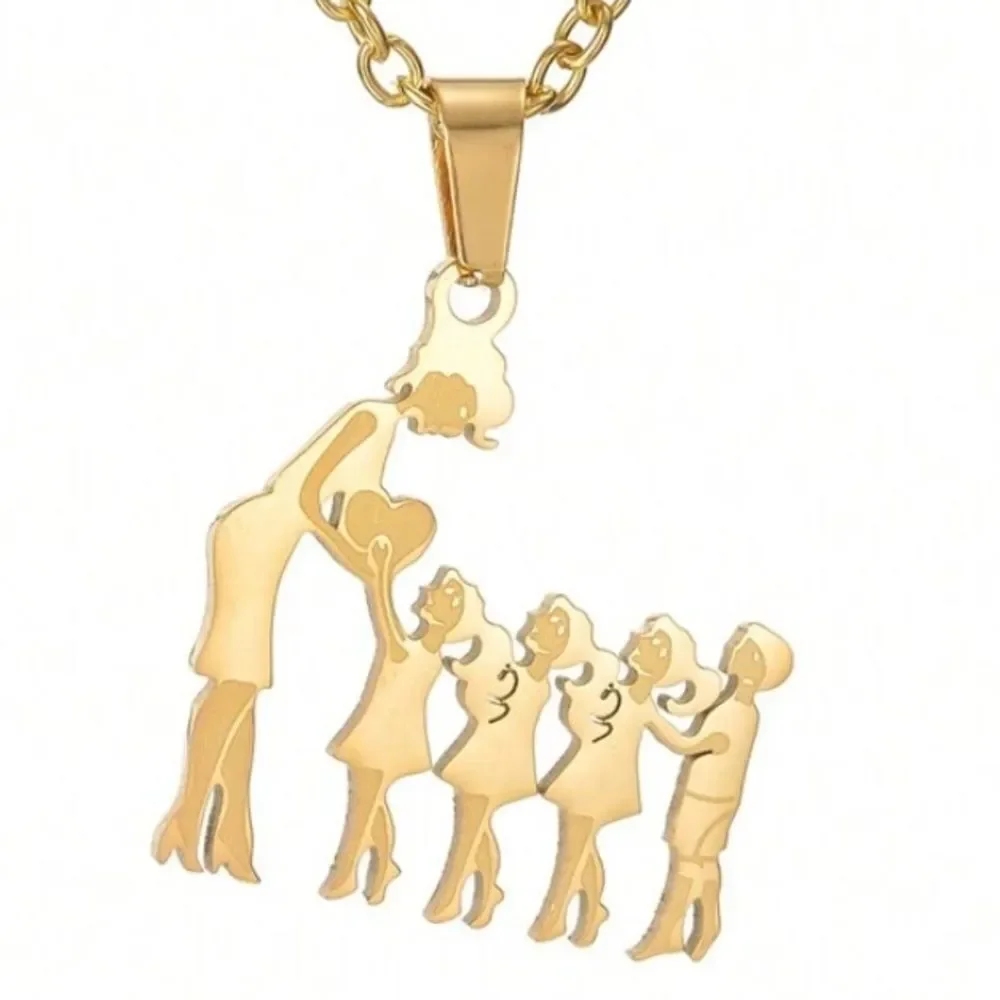 3for$20 Mother Son Daughter Pendant Necklace Women's adjustable Necklace